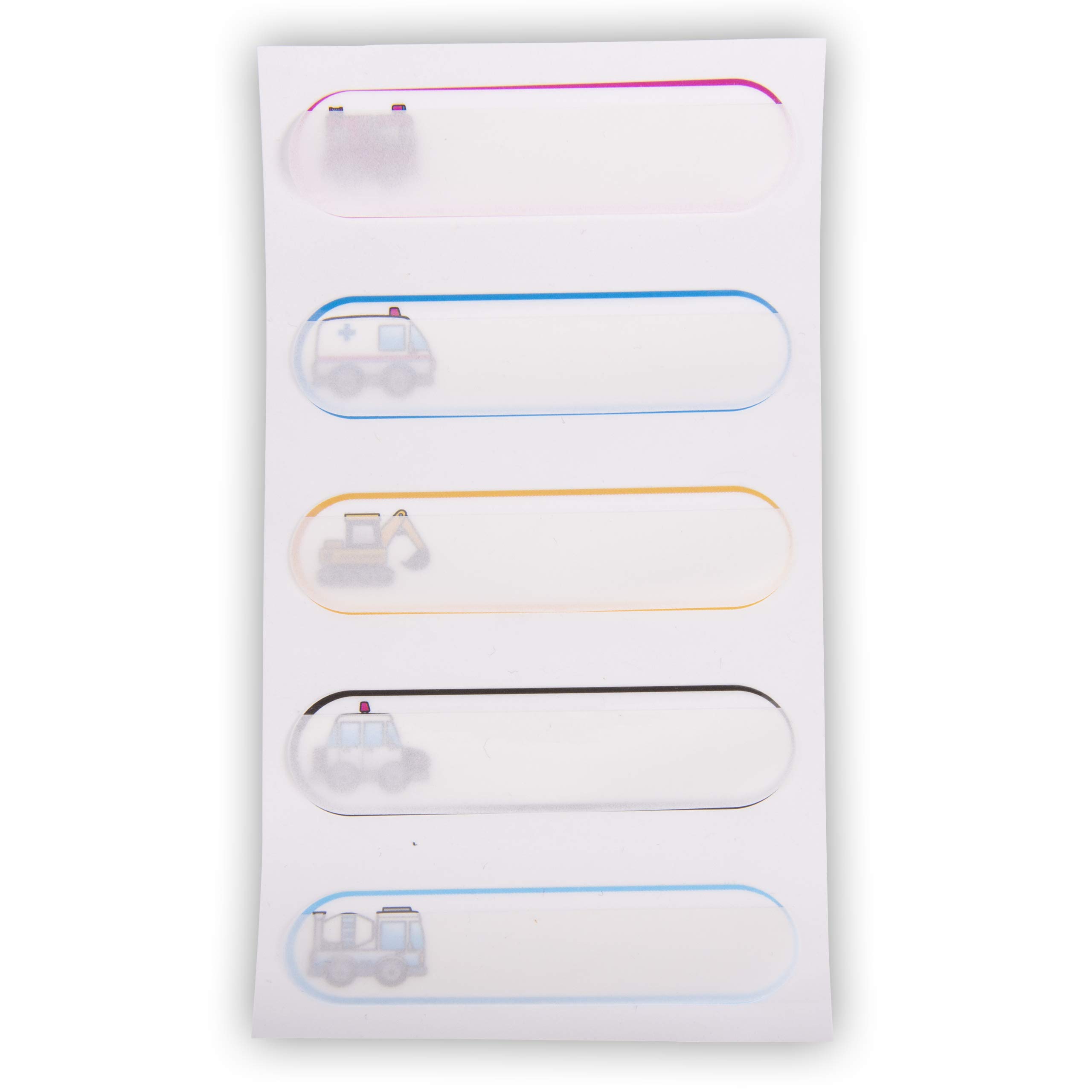 Baby Bottle Labels - Write On Self Laminating - Microwave and Diswasher Safe - Great for Daycares! Made in USA by Kenco (1 Pack) - Image 5