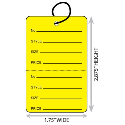 Number Style Price Tags